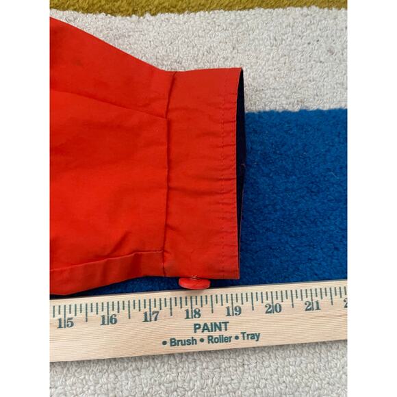 Vintage London Fog Full-Zip Harrington Orange Jacket Medium - Picture 10 of 10